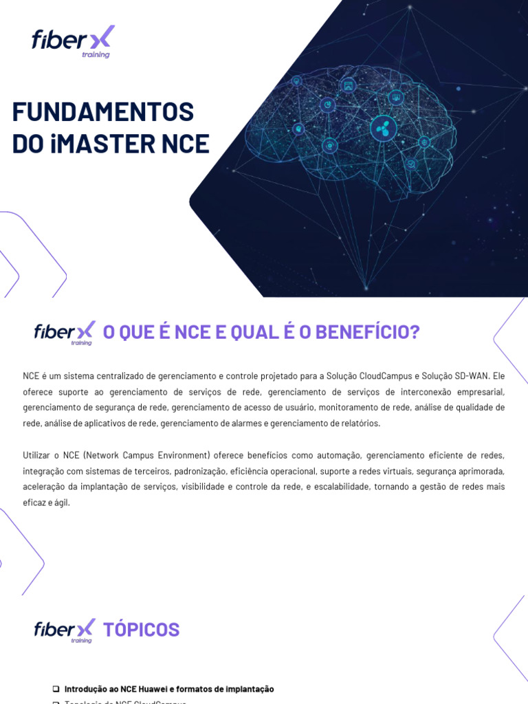 Gerenciamento Eficiente com NCE Huawei | PDF | Rede de computadores ...