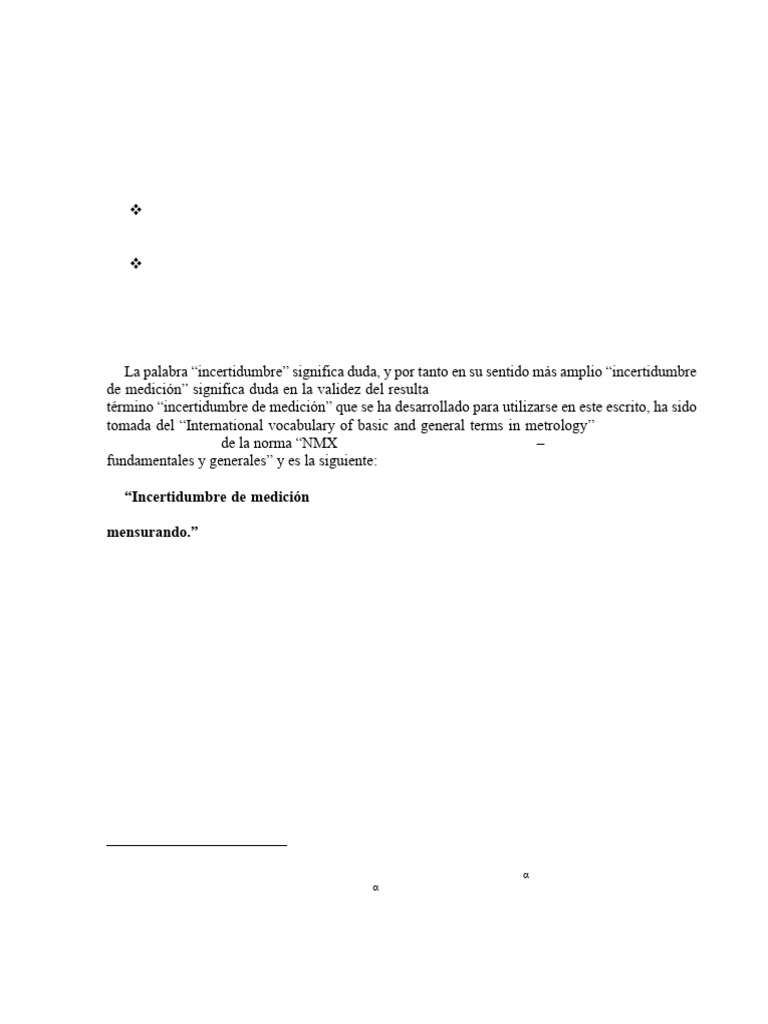 Evaluación de Incertidumbre Tipo A y B | PDF | Incertidumbre ...