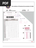CA Inter Accounting AIR 1 Answer Sheet | PDF