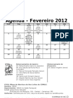 Agenda Fevereiro 2012