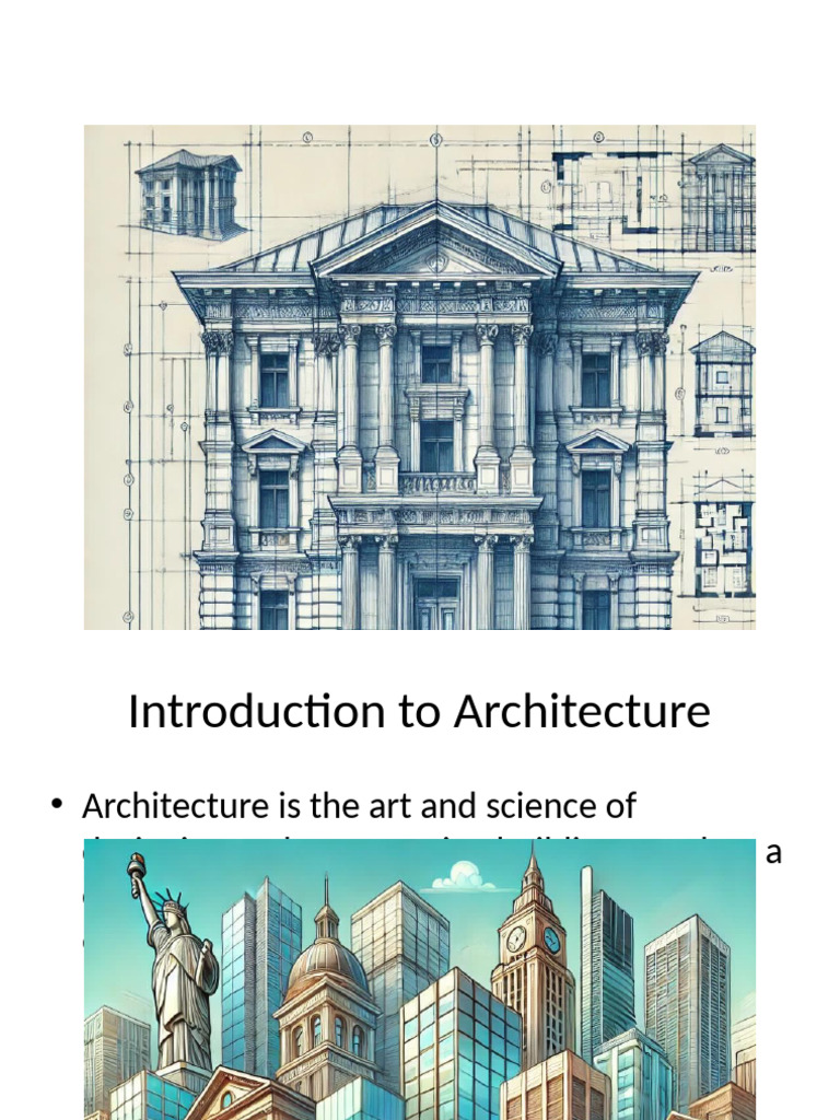 Fundamentals of Architecture Presentation | PDF