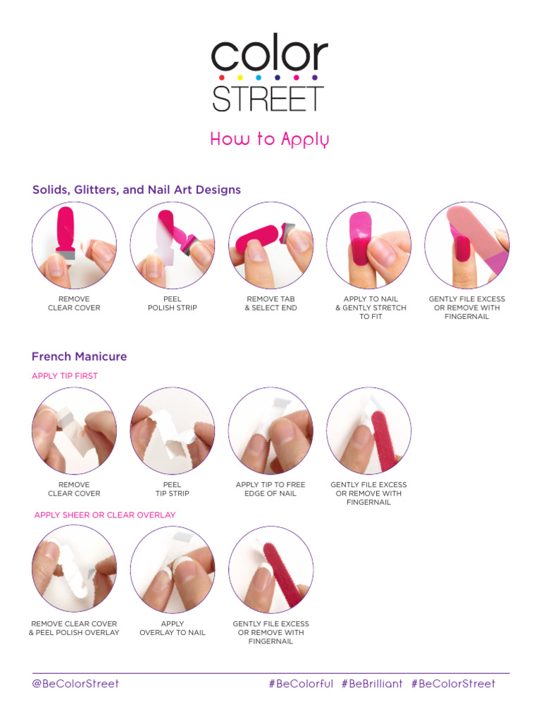 Nail Strip Application | PDF