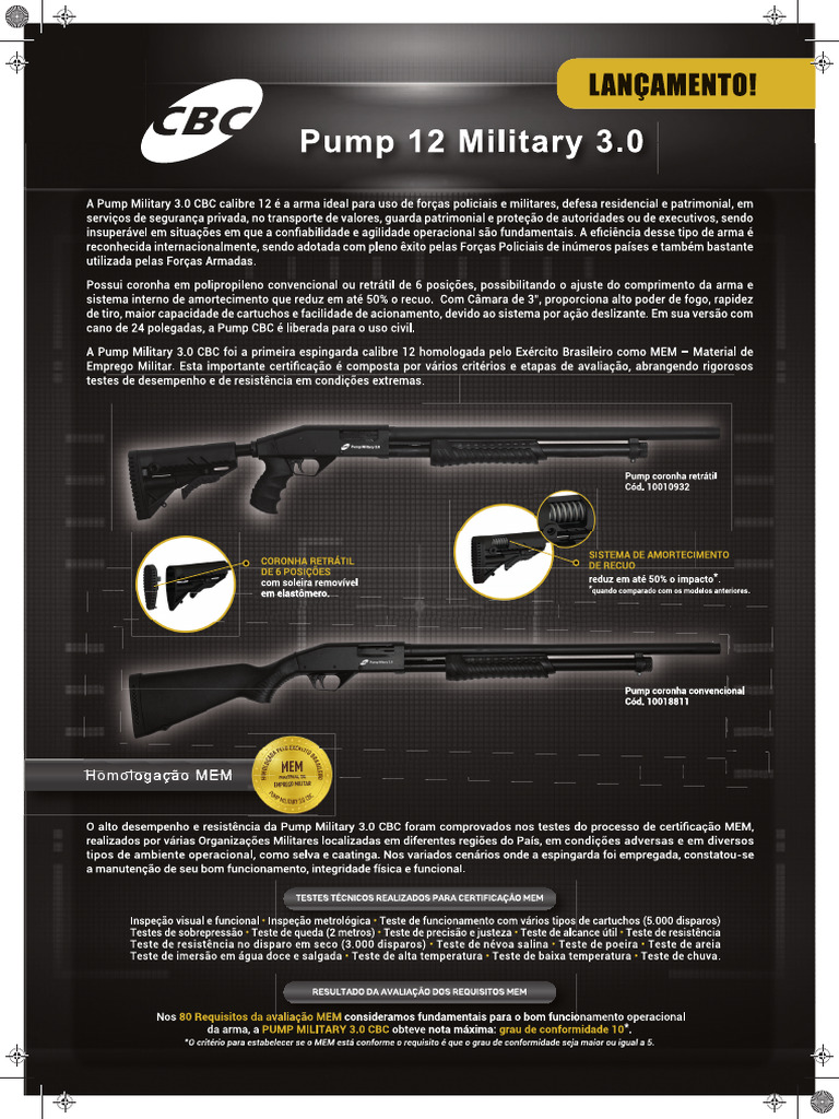 Pump Military 3.0 | PDF