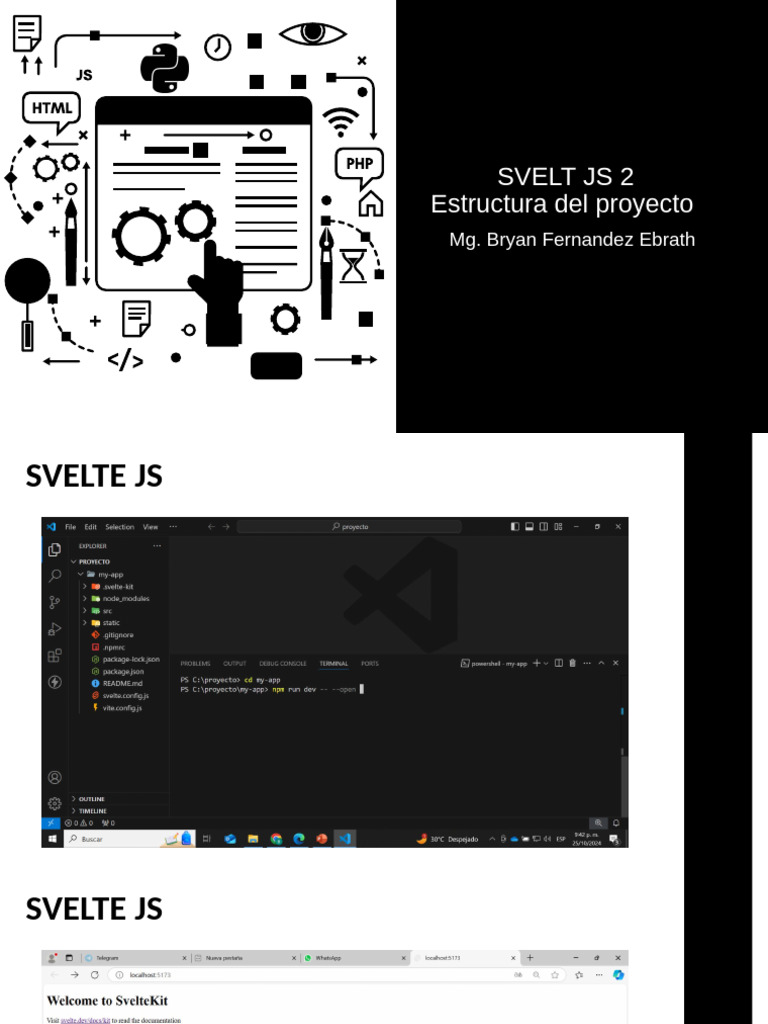 Estructura y Componentes en Svelte JS 2 | PDF | Informática