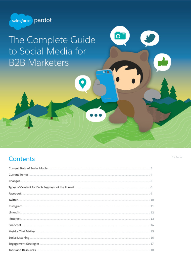 B2B Social Media Marketing Guide | PDF | Social Media | Popular Culture ...