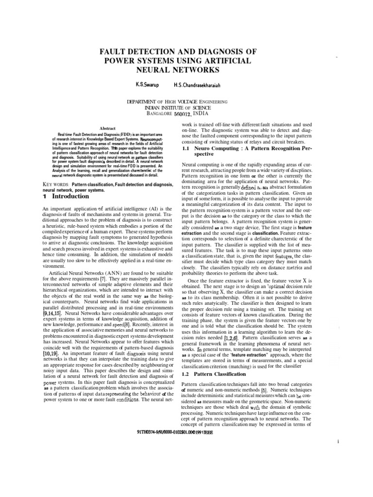 Neural Networks in Power Systems | PDF | Artificial Neural Network ...