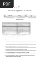EMT Application Medical Evaluation Form | PDF | Emergency Medical ...