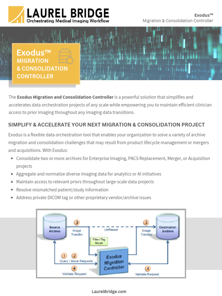 Exodus Product Description | PDF | Information Technology | Information ...