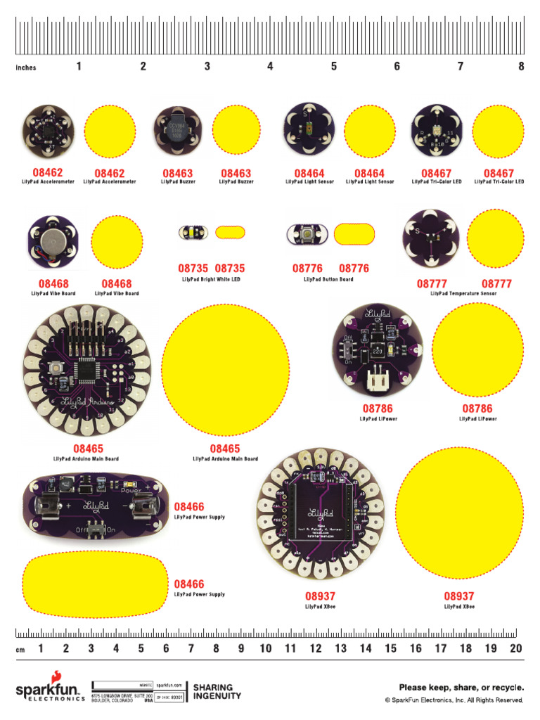 SFE03 0010 Packaging LilyPadFPO Stickers MASTER | PDF