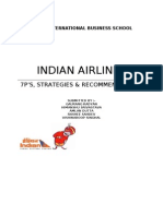 Indian Airlines: 7P'S, Strategies & Recommendations