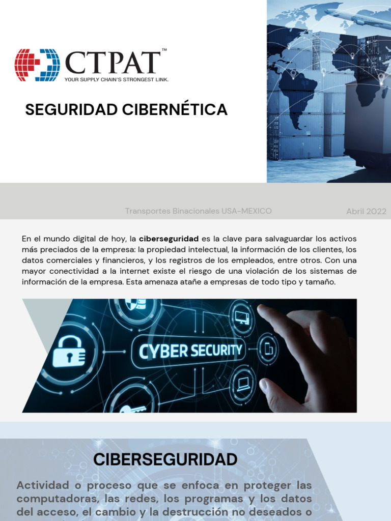 Estrategias de Ciberseguridad Empresarial | PDF | La seguridad ...