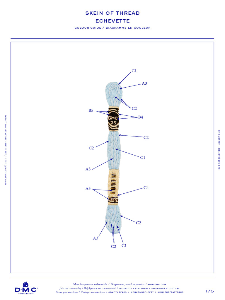 Guide d'Embroidery avec DMC | PDF