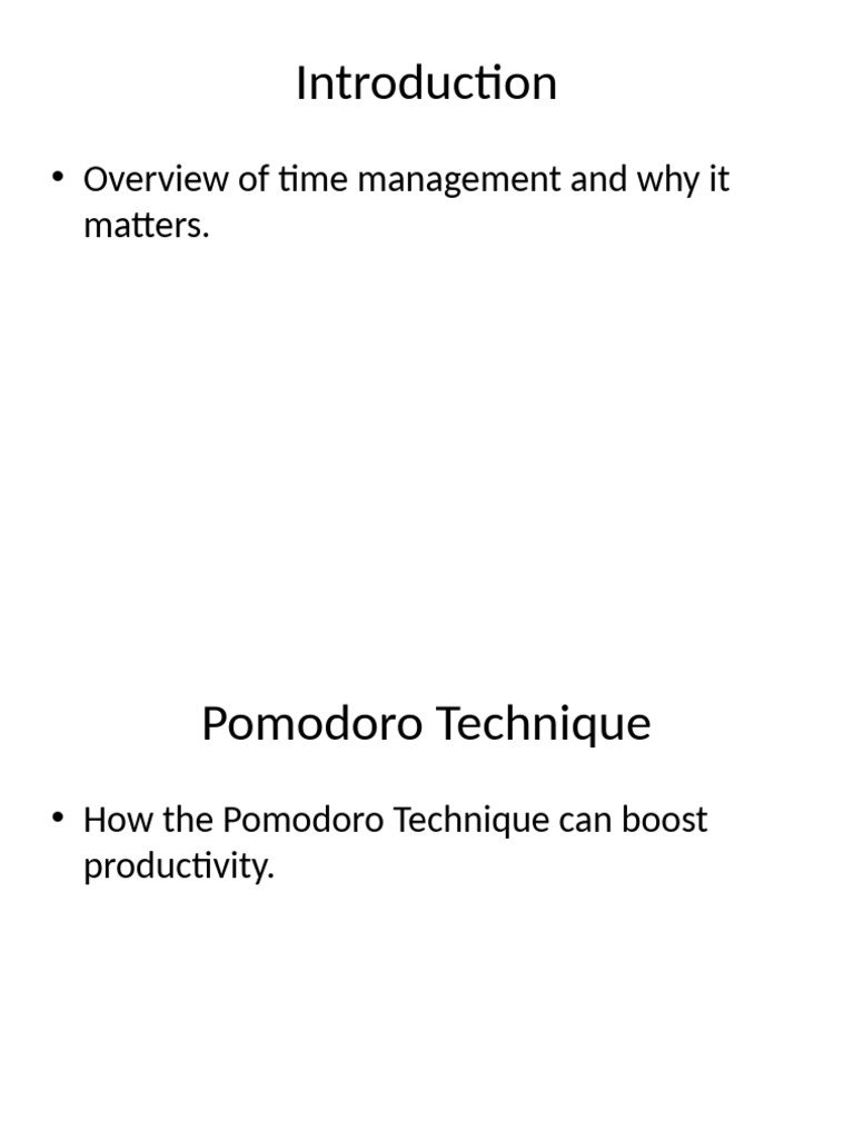Mastering Time Management | PDF | Career & Growth | Self-Improvement