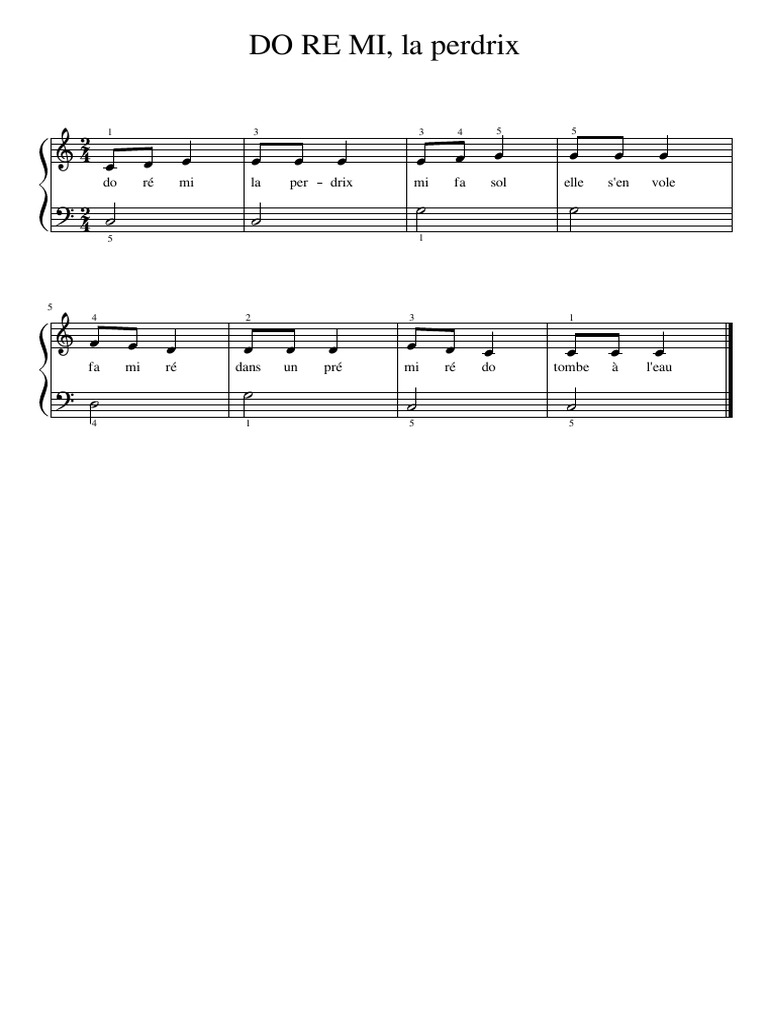 Partition de 