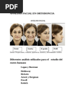 Tipos de Perfiles Faciales: Convexo, Cóncavo y Recto | PDF | Ciencia y ...