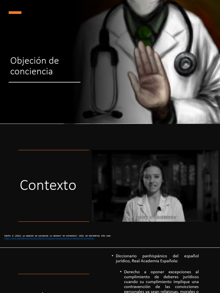 Objeción de Conciencia en México: Análisis PDF Objetor de