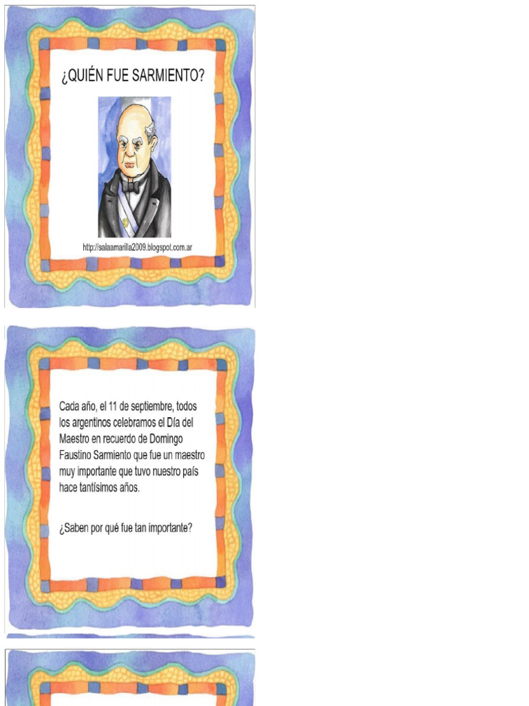Cuento Sarmiento PDF