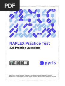 2024 NAPLEX Practice Test - Answers
