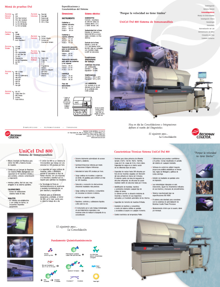 UnicelDxI800 - QL - Particulas Paramagnéticas | PDF