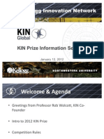 KIN Prize Info Session Deck - Jan12 - 2012 - v4