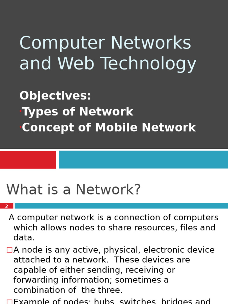 Overview of Computer Networks and Mobile Technology | PDF | Computer ...