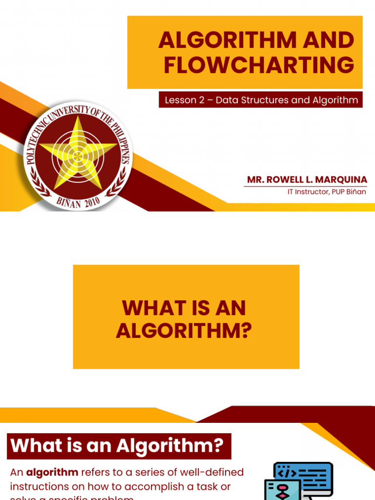 Understanding Algorithms and Flowcharts | PDF | Algorithms | Computer ...