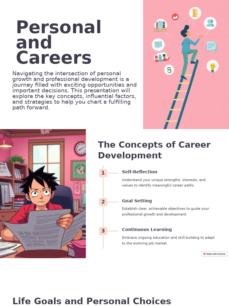 Career Planning and Personal Growth | PDF | Goal | Cognitive Science
