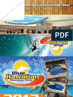 Blue Hawaiian Fiberglass Pools 2012 Calendar