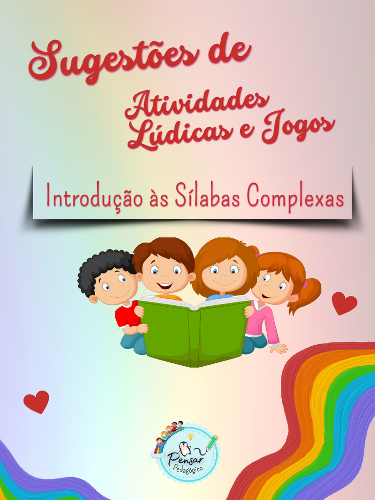 Brinde Sugestoes de Atividades Ludicas e Jogos Introducao As Silabas ...