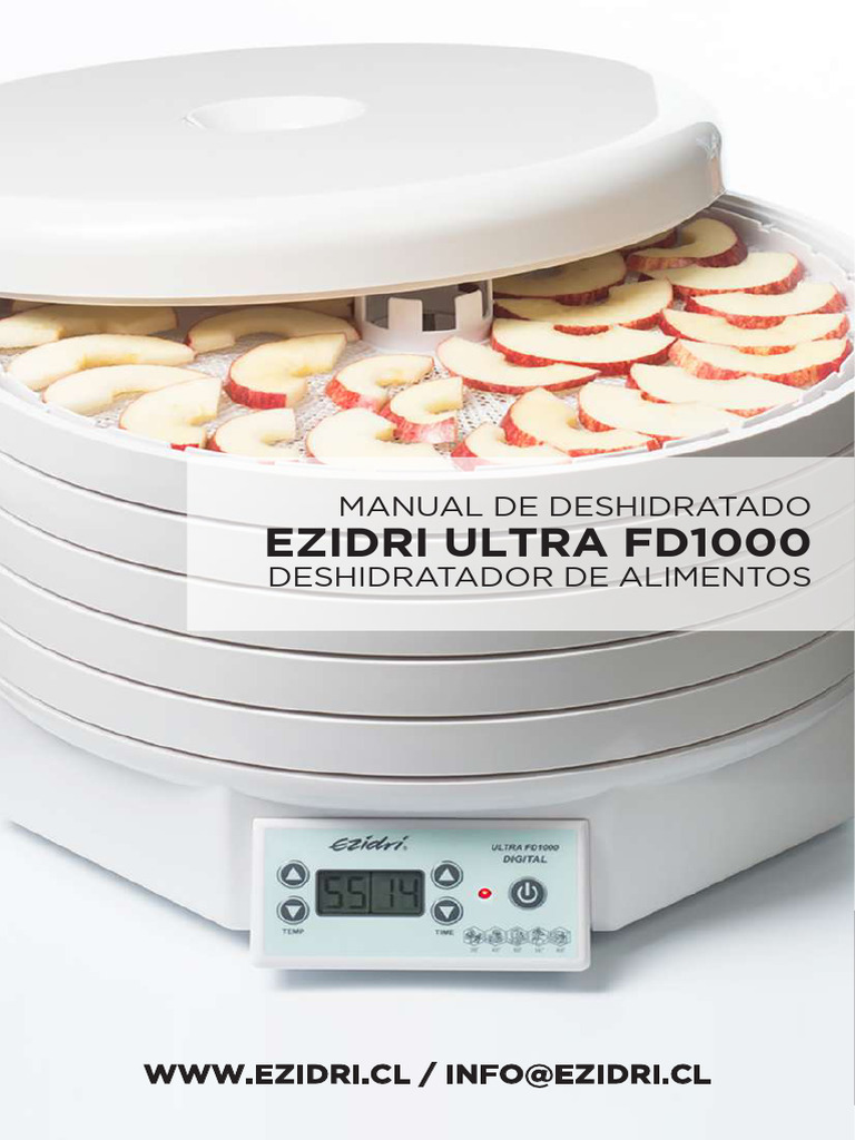 Manual Ezidri FD1000 Digital | PDF | Postres | Fruta, image size:768x1024