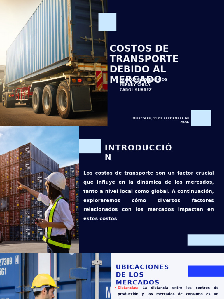 Impacto del Mercado en Costos de Transporte | PDF | Transporte | Arancel