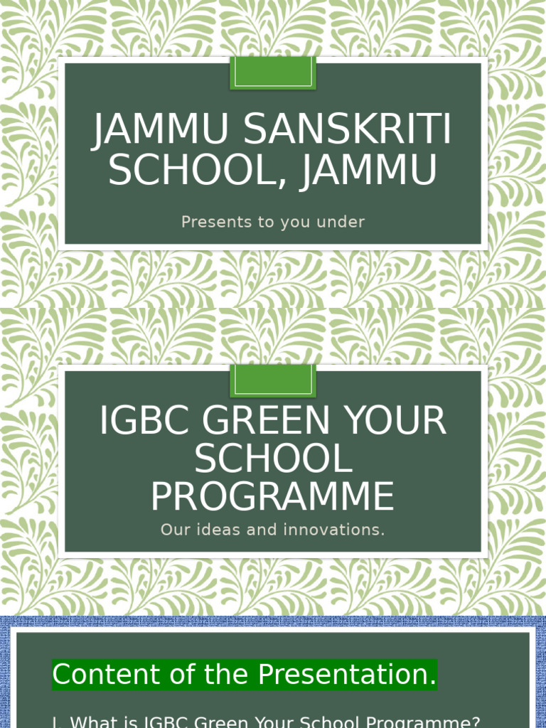Green Your School Programme2.2-1 | PDF | Electronic Waste | Sustainability