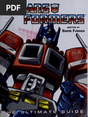 トランスフォーマー　アルティメイト・ガイド　Simon Furman 英語版 Amazon | The Ultimate Guide (Transformers) | Furman, Simon
