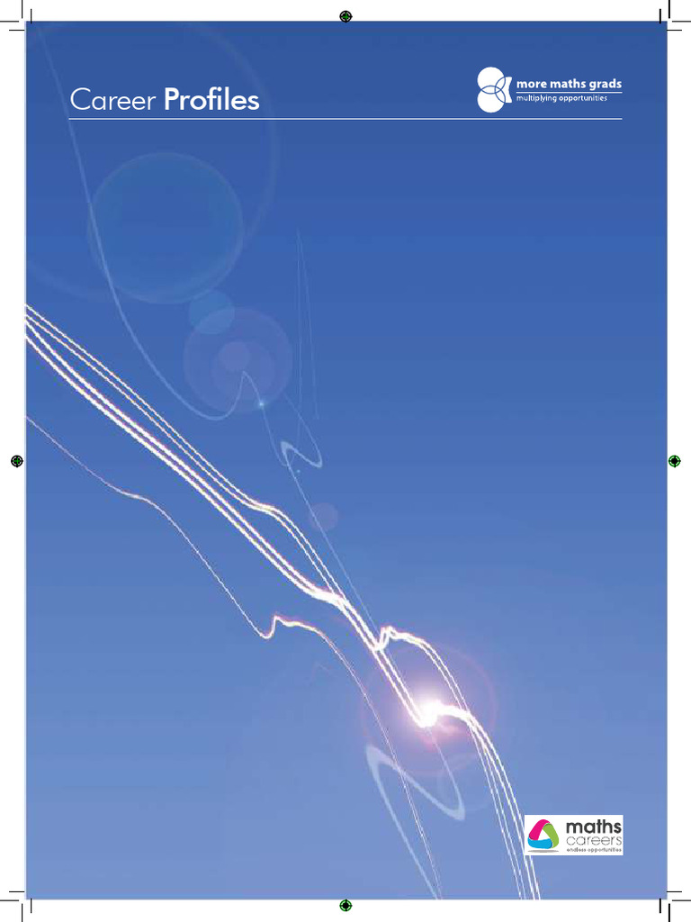 Career Profiles | PDF | Mathematics | Physics