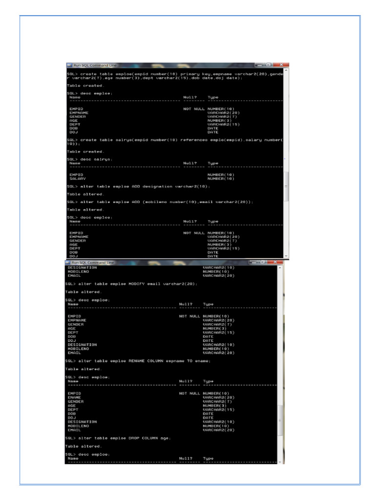PLSQL Record-3-20 | PDF | Computers