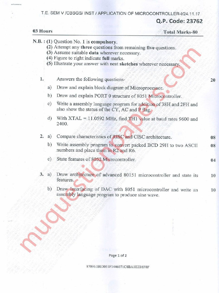 Te-Instrumentation Sem5 Am1 Dec17 | PDF