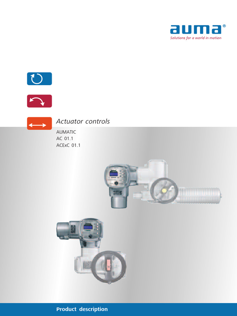 AUMA AUMATIC Actuator Controls Overview | PDF | Electrical Connector ...