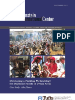 Developing a Profiling Methodology for Displaced People in Urban Areas (Case Study