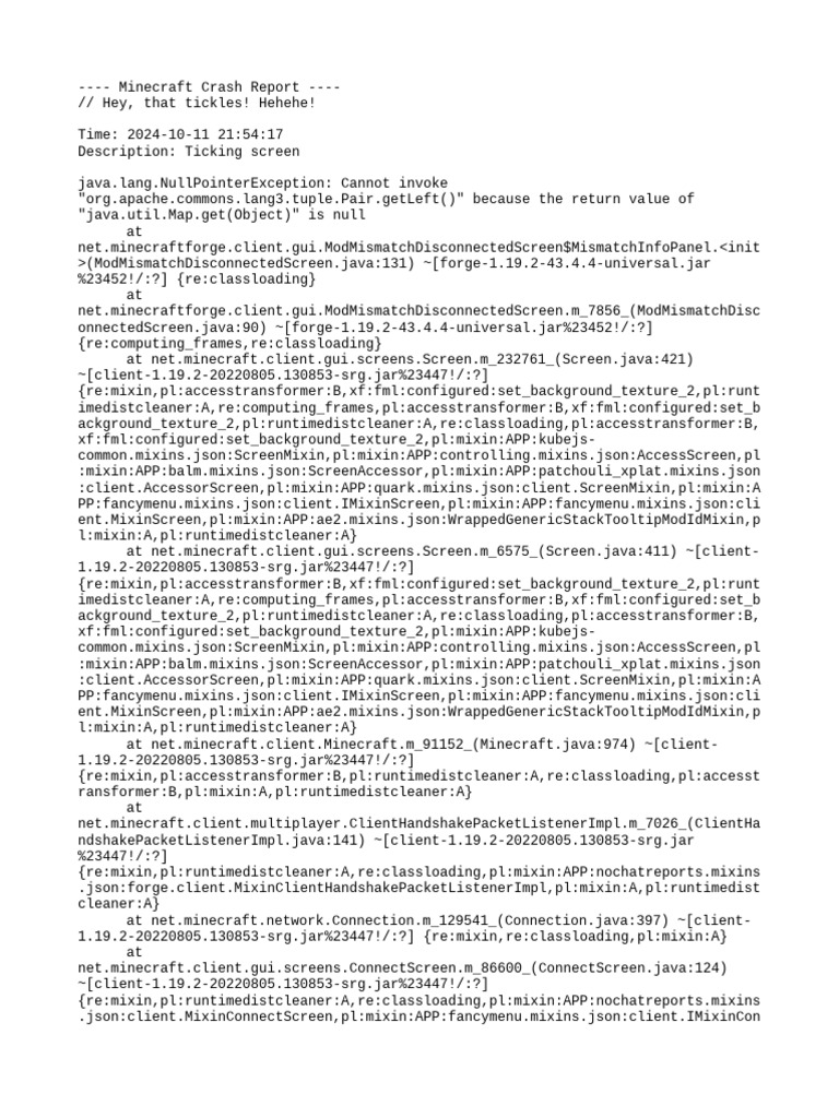Crash 2024 10 11 - 21.54.17 Client | PDF | Graphics Processing Unit ...