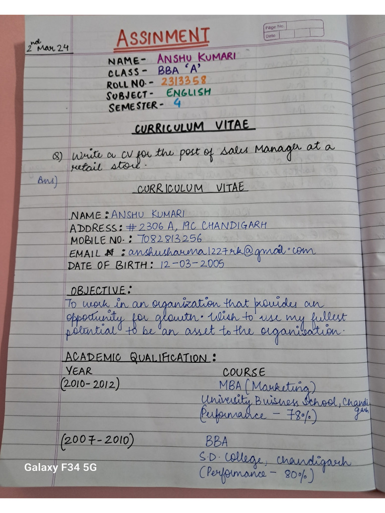 Assignment Bba | PDF