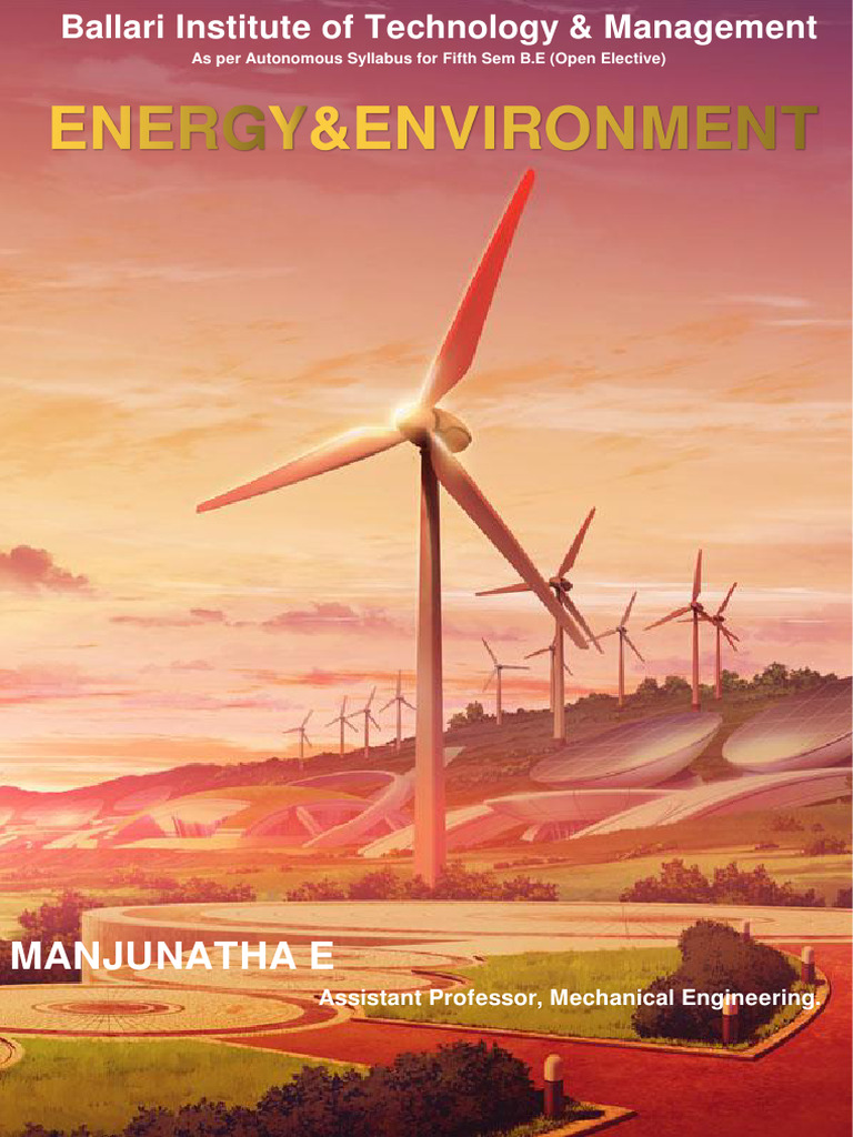 Energy Environment Pdf Renewable Energy Energy Development