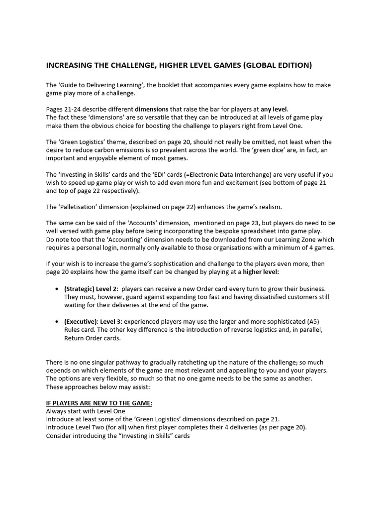GLOBALHigher Challenge PDF | PDF | Business