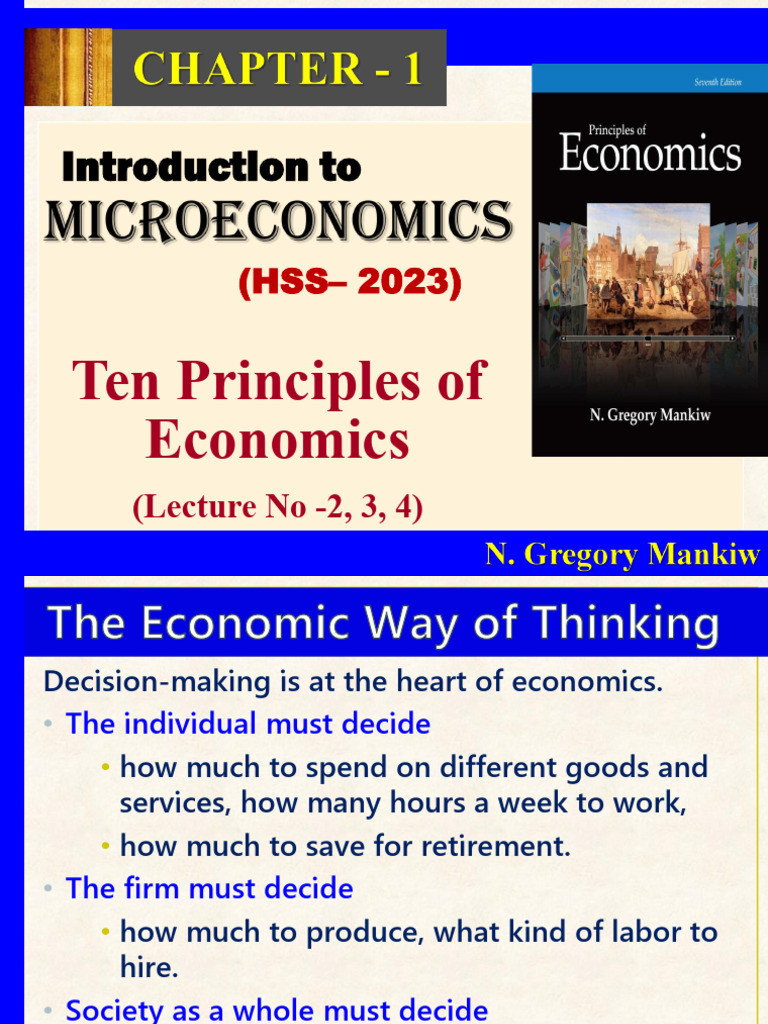 IM - Lect No 2-4-Chapter 1 Ten - Principles | PDF | Opportunity Cost ...