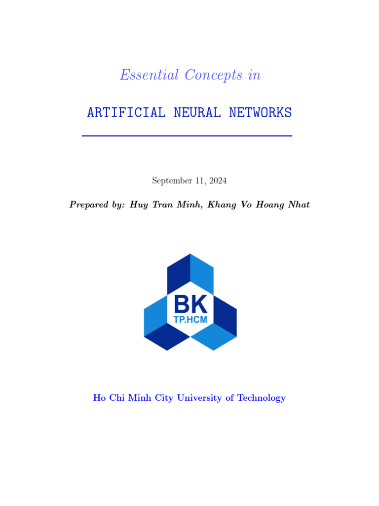 Overview of Artificial Neural Networks | PDF | Artificial Neural ...