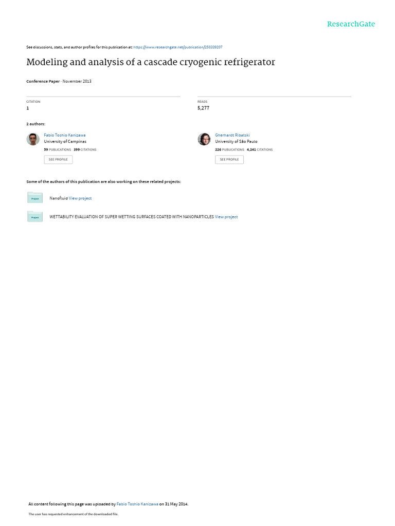 Cascade Ref2 Pdf Heat Exchanger Heat Transfer