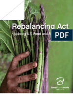 Rebalancing Act: Updating U.S. Food and Farm Policies