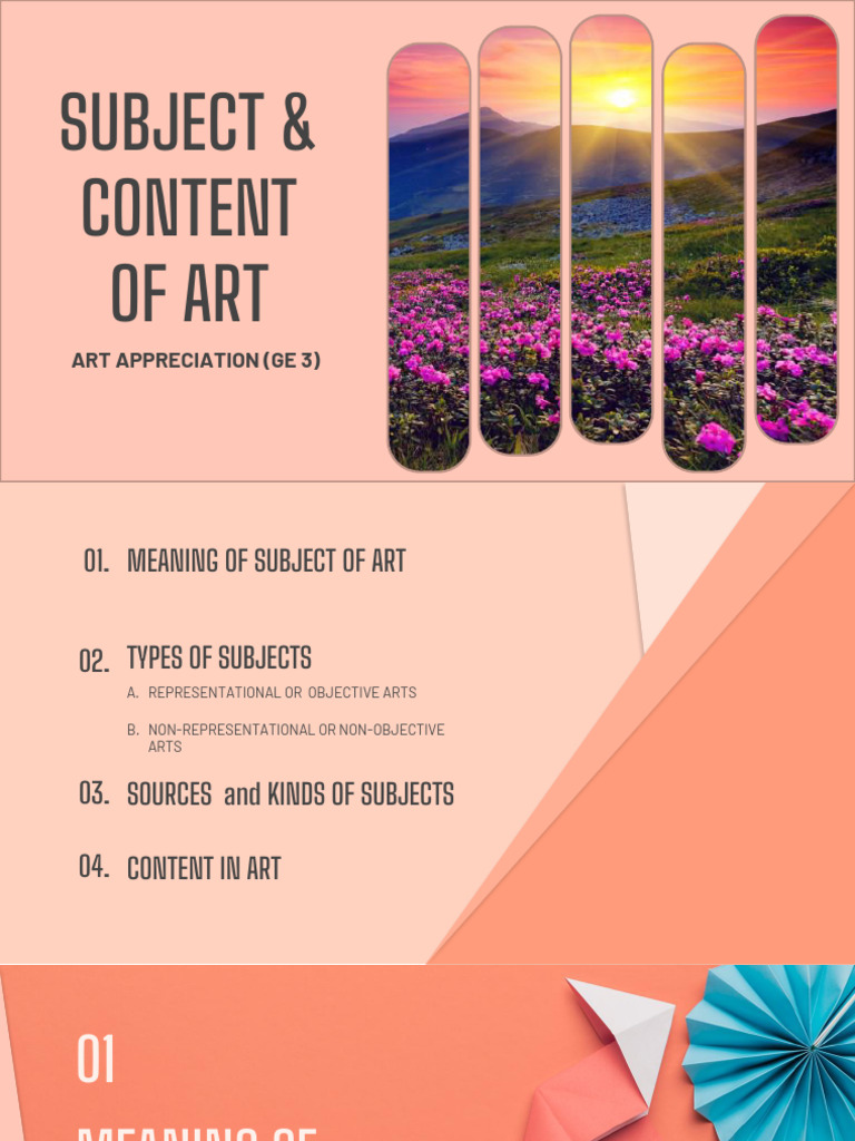 Content Of Art Meaning
