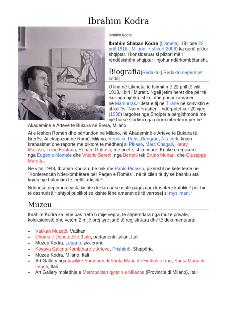 Ibrahim Kodra | PDF