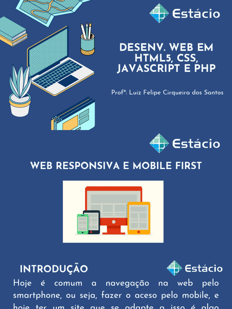Desenvolvimento Web Responsivo: Mobile First | PDF | Rede mundial de ...