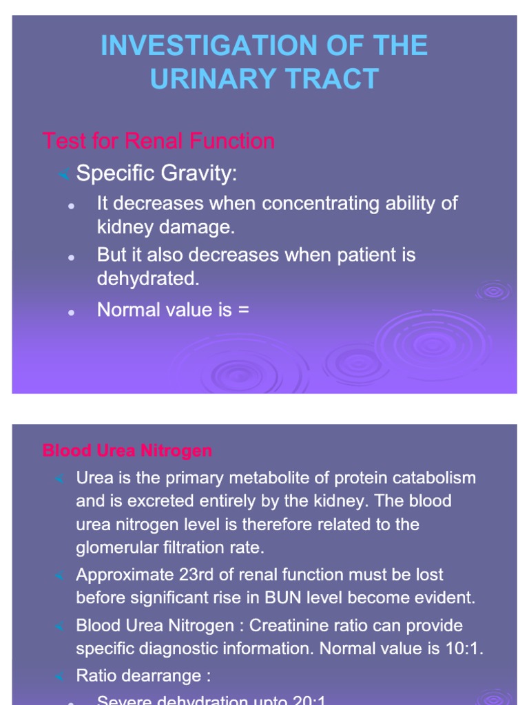 Urography Techniques for Creatinine | PDF | Creatinine | Renal Function